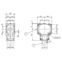 renvoi-d-angle-boitier-de-transmission-comer-281864-t-281b-1461-1146