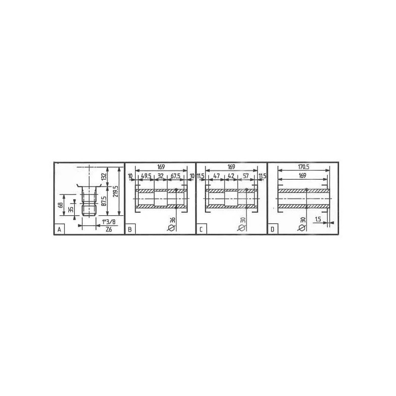 renvoi-d-angle-boitier-de-transmission-comer-281864-t-281b-1461-1146