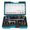 coffret-embout-21pcs-avec-cle-a-cliquet-makita-dolmar-b-54081