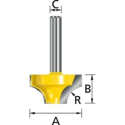 fraise-1-4-rond-8r-q6-makita-dolmar-d-09363