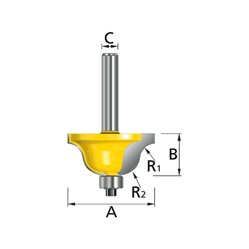 fraise-doucinerlt-q8-d27-makita-dolmar-d-11542