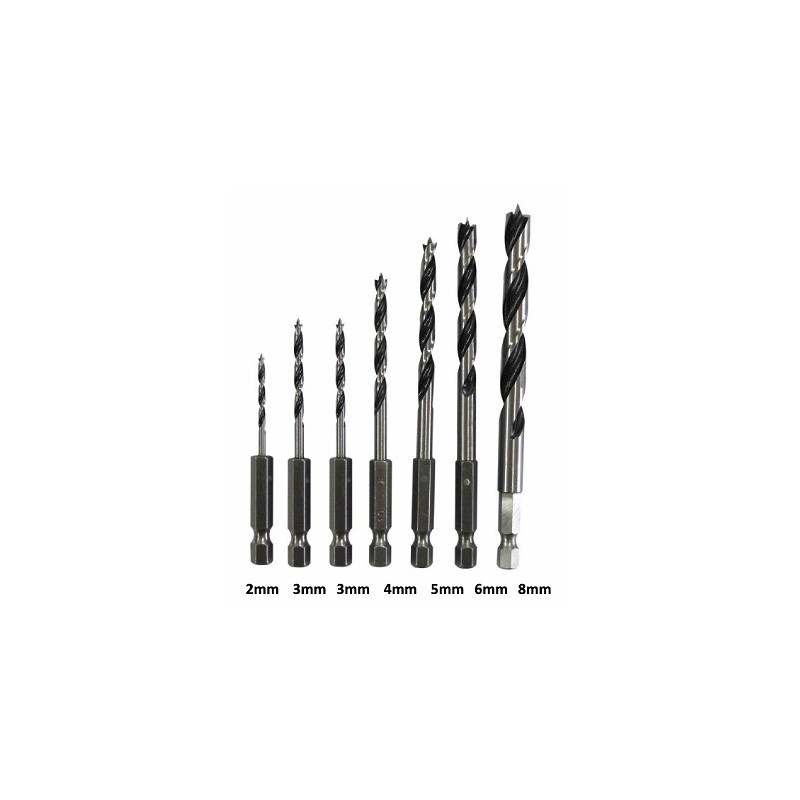 lot-de-7-meches-a-bois-2-3-3-4-5-6-8-mm-makita-dolmar-d-62371