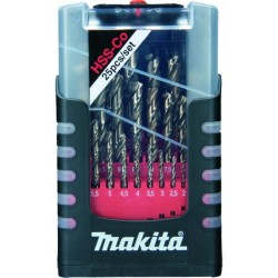 coffret-25-forets-metal-hss-co-makita-dolmar-d-67577