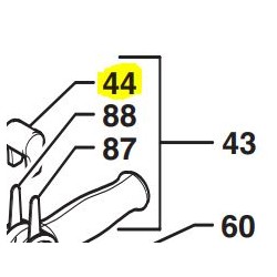 pommeau-commande-gaz-rouge-pubert-staub-oleo-mac-roques-et-lecoeur-0001000496-14327