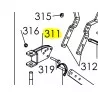 support-roue-double-motobineuse-pubert-staub-oleo-mac-3002000321