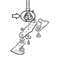 support-de-lame-tondeuse-gianni-ferrari-top-green-tg125-95504000011