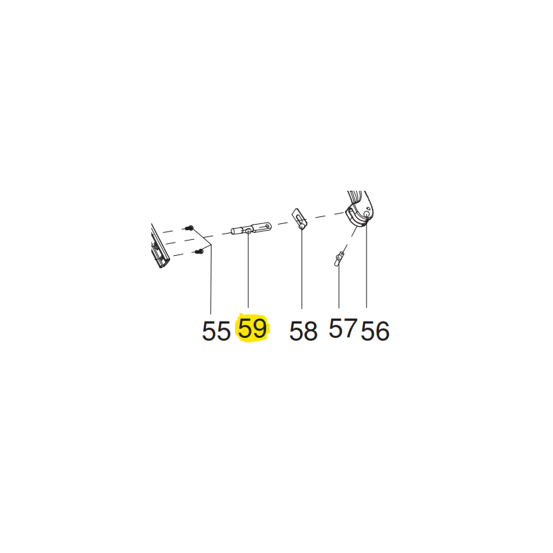 vis-makita-dolmar-671001301