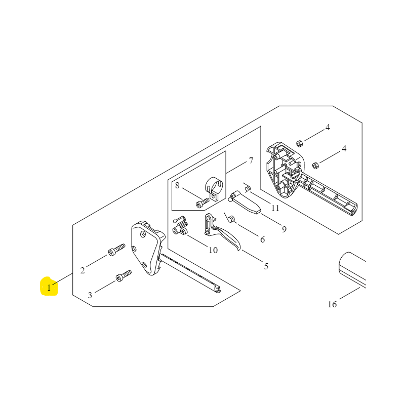 poignee-echo-shindaiwa-p021050640