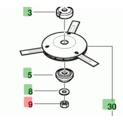 ecrou-hex-makita-dolmar-300020223