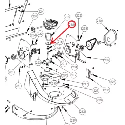 poulie-tondeuse-debroussailleuse-pubert-staub-kiva-k306040029-k306040011