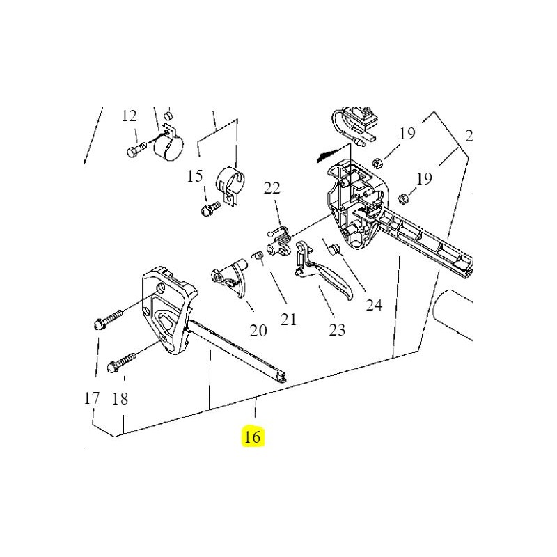 poignee-complete-echo-shindaiwa-p021005850