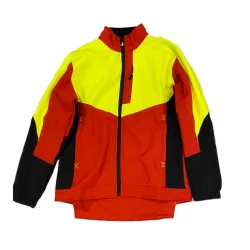 veste-de-travail-softshell-jaune-et-rouge-odon-polaire