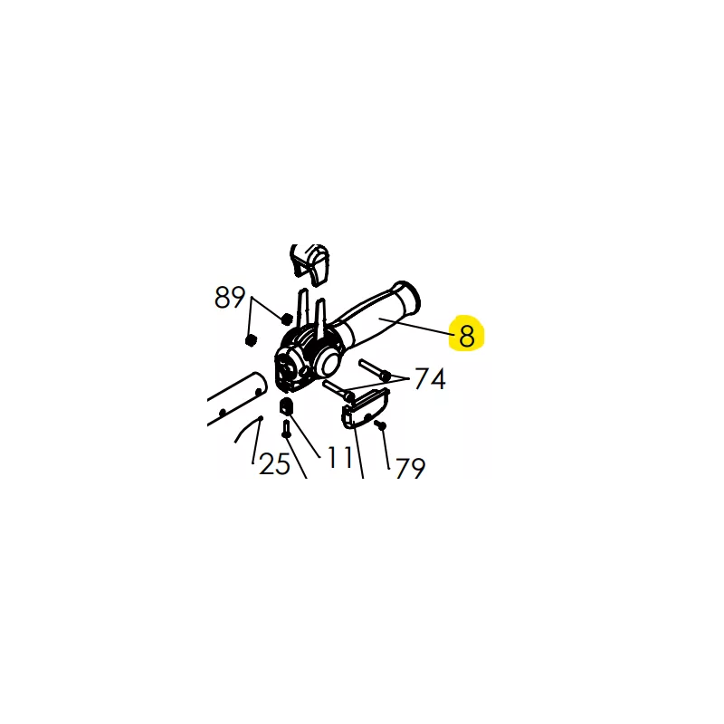 poignee-cmde-gaz-gauche-pubert-staub-oleo-mac-0340010041-14309 poignee-cmde-gaz-gauche-pubert-staub-oleo-mac-0340010041-14309