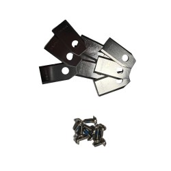 Jeu de 9 lames en acier robot tondeuse WORX, KRESS, KA0001, 59003411