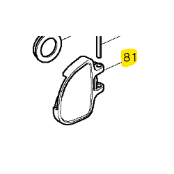 POIGNEE CPL MAKITA - DOLMAR 187089-6