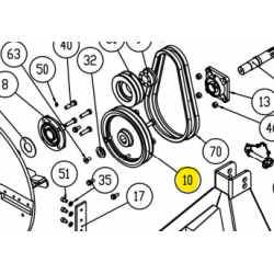 POULIE 250/2B CENTURION -...