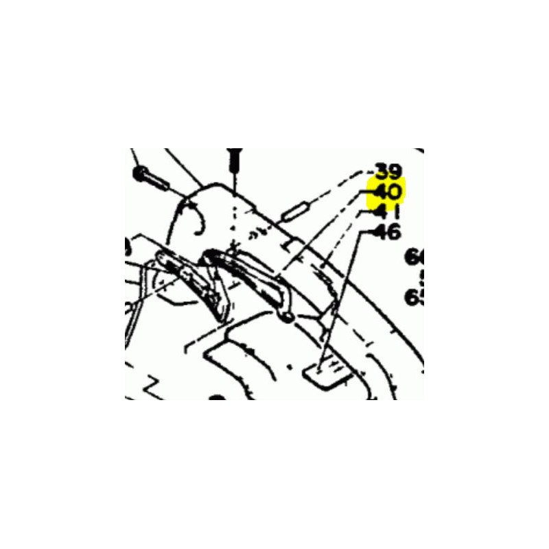 LOQUET ECHO - SHINDAIWA 17809013930