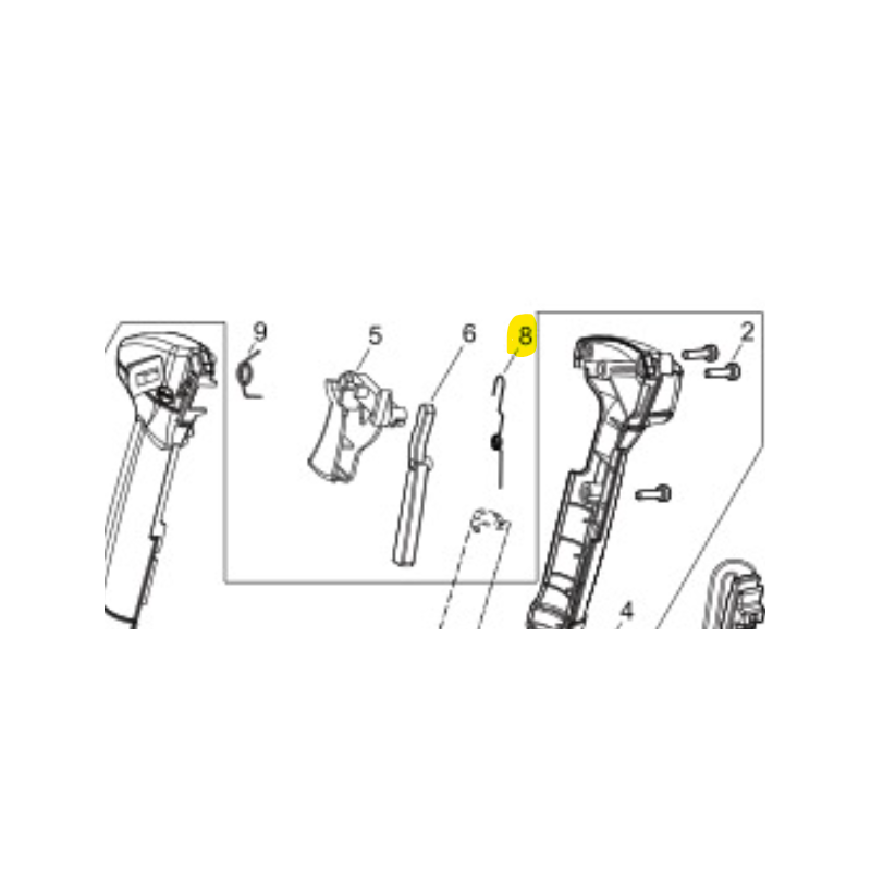 RESSORT ECHO - SHINDAIWA V452001540