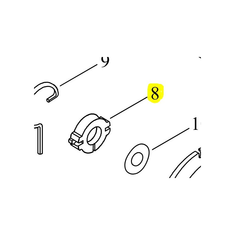 COLLIER ECHO - SHINDAIWA P022049780 - P022-049780