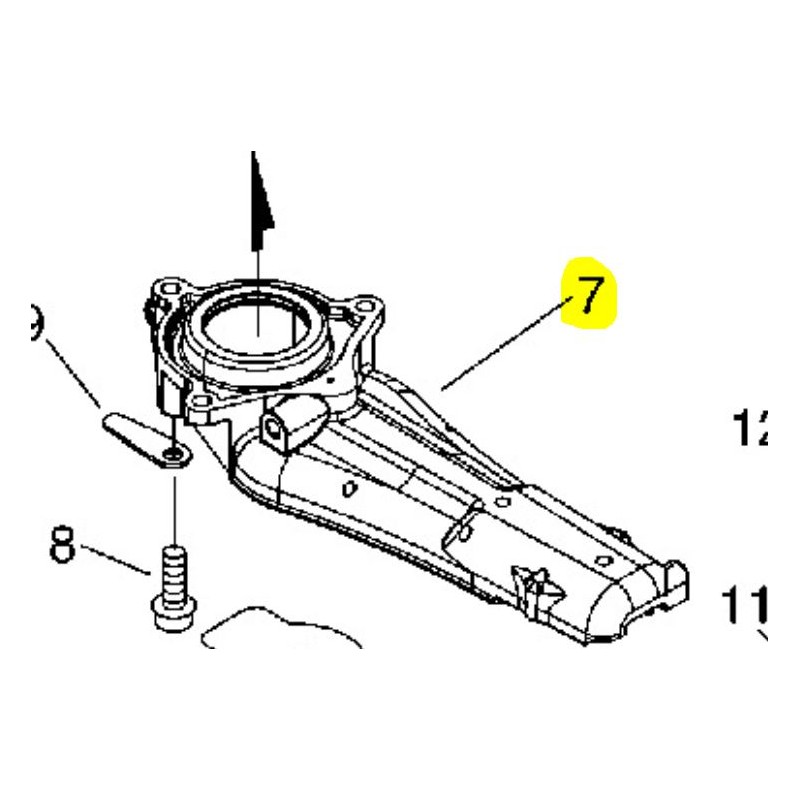 CARTER REDUCTEUR ECHO - SHINDAIWA P021013070