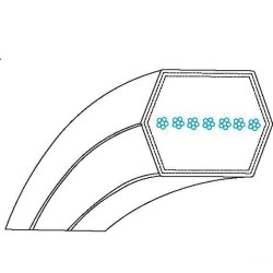 courroie-transmission-hexagonale-aa126-aa-126-aa-126-mitsuboshi