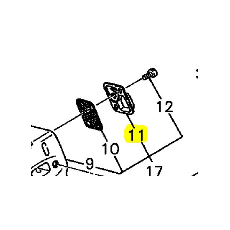 deflecteur-echo-shindaiwa-a313001590