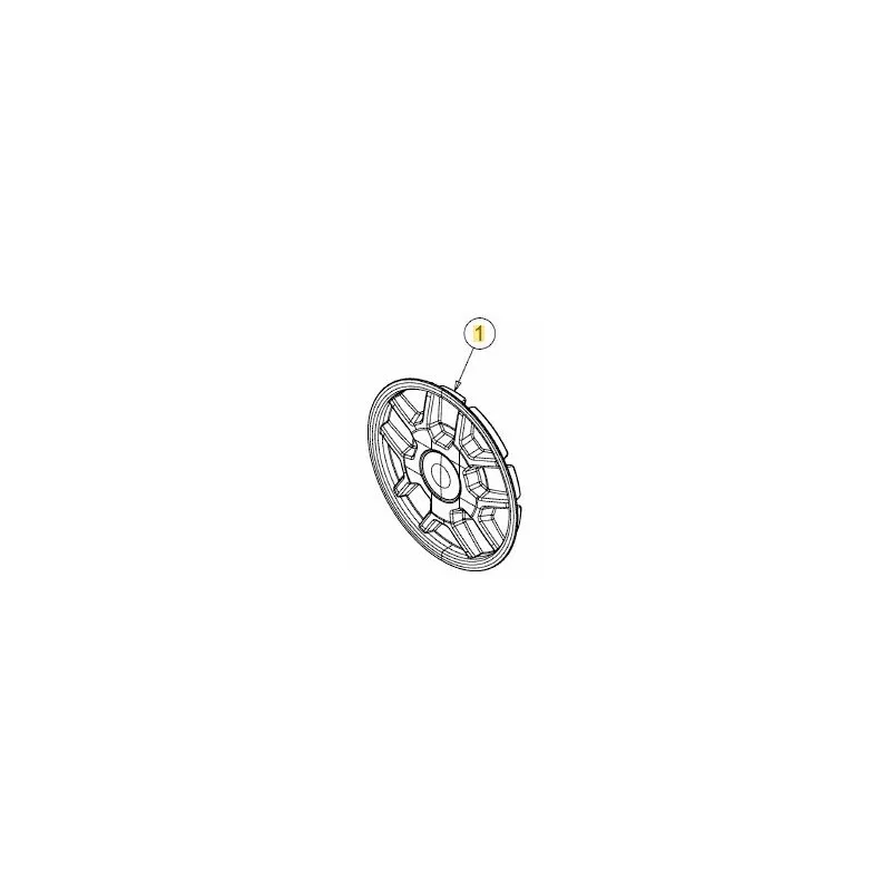 enjoliveur-de-roue-tondeuse-200mm-orange-mtd-731-11371 enjoliveur-de-roue-tondeuse-200mm-orange-mtd-731-11371