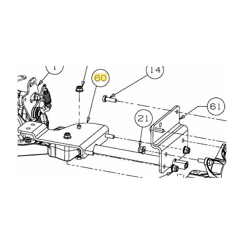 support-de-palier-tracteur-tondeuse-mtd-cub-cadet-783-06563637