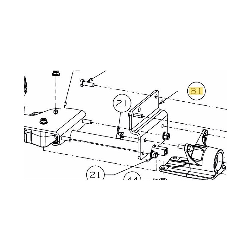support-de-palier-tracteur-tondeuse-mtd-cub-cadet-783-06577637