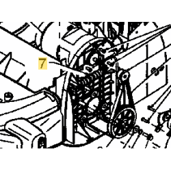 ressort-de-pression-scarificateur-mtd-732-1033