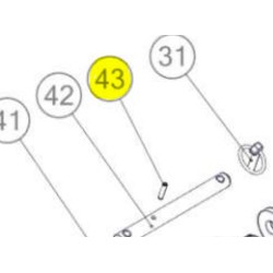 GOUPILLE ELASTIQUE 6X30 UNI 6873/71 ZN  DELMORINO 42300001