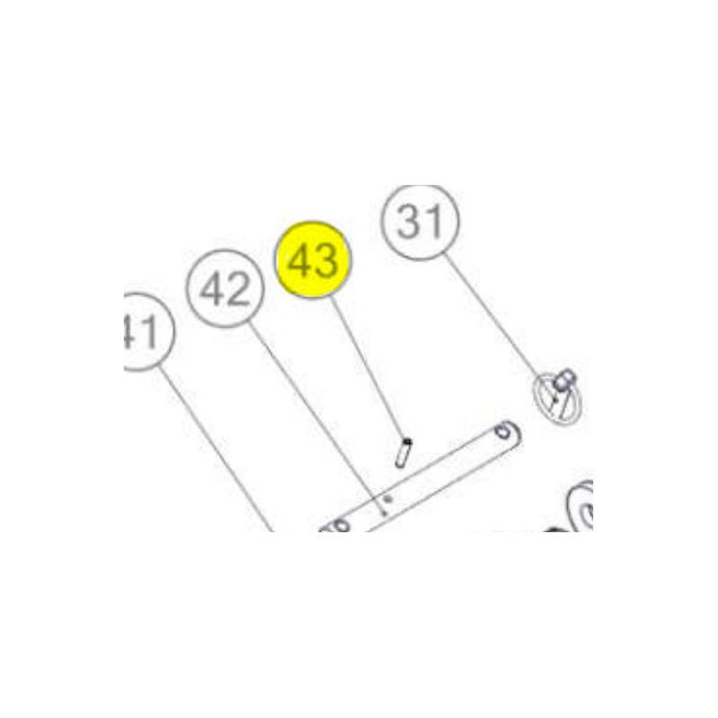 GOUPILLE ELASTIQUE 6X30 UNI 6873/71 ZN  DELMORINO 42300001