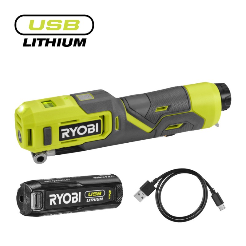 gonfleur-compresseur-4v-usb-lithium-batterie-20-ah-ryobi-ri4-120g