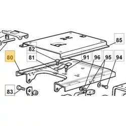 SUPPORT SIEGE FIXE TC/TCP - 1136-0343-01 - 325785149/2 - GGP - CASTELGARDEN - STIGA