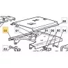 SUPPORT SIEGE FIXE TC/TCP - 1136-0343-01 - 325785149/2 - GGP - CASTELGARDEN - STIGA