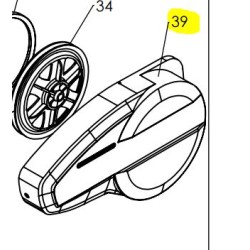 CAPOT COURROIE PUB PUBERT - STAUB - OLEO MAC 0340010015 - 14243