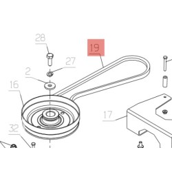 courroie-x13-1172-etesia-wolf-50532