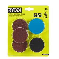 radps50-disques-polisseuse-14-pcs-ryobi-5132006118-radps50