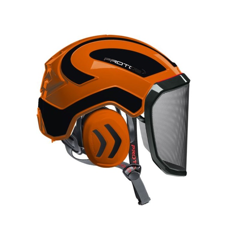 casque-protos-integral-arborist-avec-jugulaire-orange-et-noir