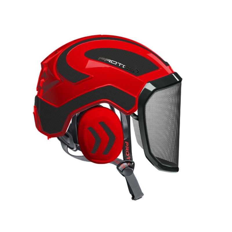 casque-protos-integral-arborist-avec-jugulaire-rouge-et-gris-carbone