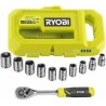 RHRS10PC COFFRET 9 DOUILLES 1/4'''' 1 CLE RYOBI 5132006067, RHRS10PC