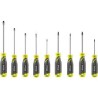 RHSDS9PC JEU DE 9 TOURNEVIS RYOBI 5132006047, RHSDS9PC
