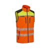 gilet-pfanner-klima-air-orange-avec-bandes-reflechissantes-