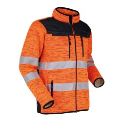 veste-teddy-jacket-protos-orange-bandes-reflechissantes