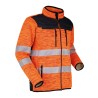 veste-teddy-jacket-protos-orange-bandes-reflechissantes