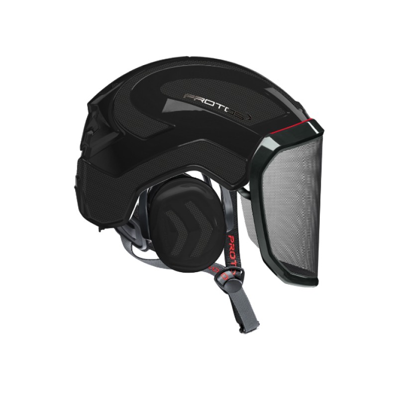 casque-protos-arboriste-forestier-avec-jugulaire-noir-gris-carbone