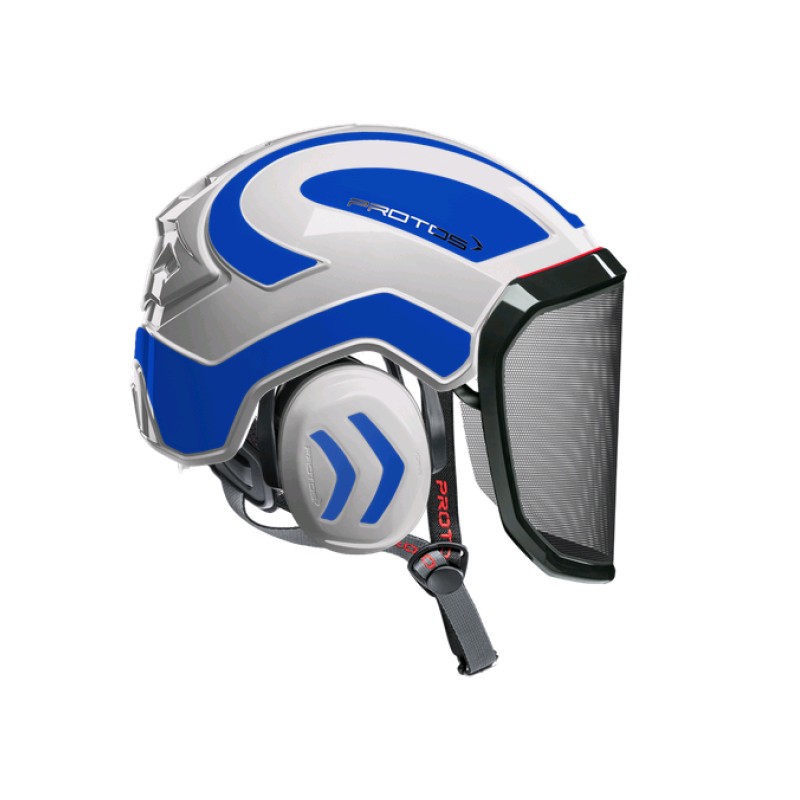 casque-protos-arboriste-forestier-avec-jugulaire-blanc-bleu-