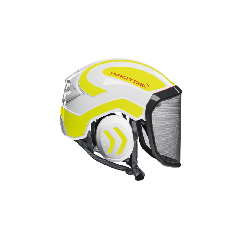 casque-protos-arboriste-forestier-avec-jugulaire-blanc-jaune