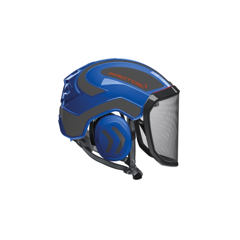 casque-protos-arboriste-forestier-avec-jugulaire-bleu-gris