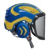 casque-protos-arboriste-forestier-avec-jugulaire-bleu-or